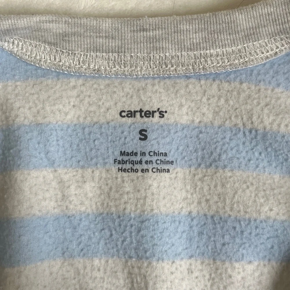Carter’s Baby Boy Long Sleeve Fleece Sleep Sack Size Small (0-3 months)